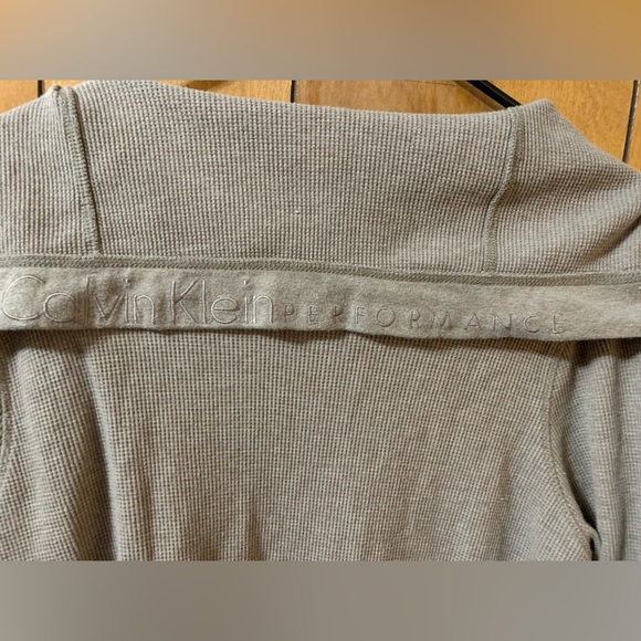 Calvin Klein Performance CK Long Sleeve Top Jacket Coat Size Large - Picture 8 of 8